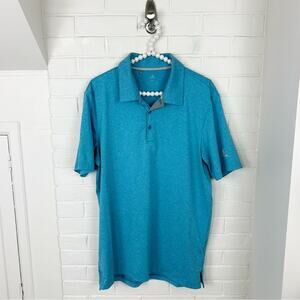 Adidas Men’s Blue Golf Polo Shirt Size M